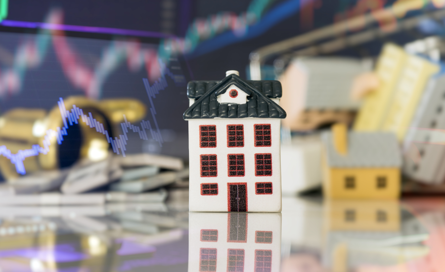 An image of a multifamily building and loan money